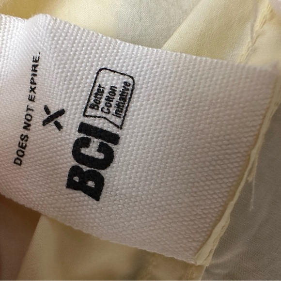 Alex Mill Wash & Go Mens XL Butter Yellow Cotton Long Sleeve Button Down Shirt - Picture 6 of 10